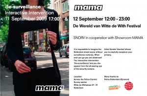 Sander Veenhof i.s.m Showroom MAMA 
