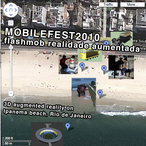 flashmob realidade aumentada